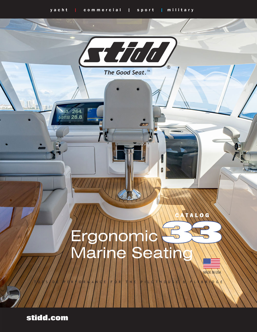 Ergonomic Marine Seating Catalog